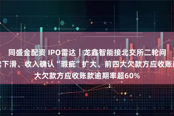 同盛金配资 IPO雷达｜龙鑫智能接北交所二轮问询：毛利率持续下滑、收入确认“瑕疵”扩大、前四大欠款方应收账款逾期率超60%